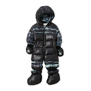 Diesel Baby Boy Printed Foiled Snowsuit 9-12 Months MSRP $ 175.00